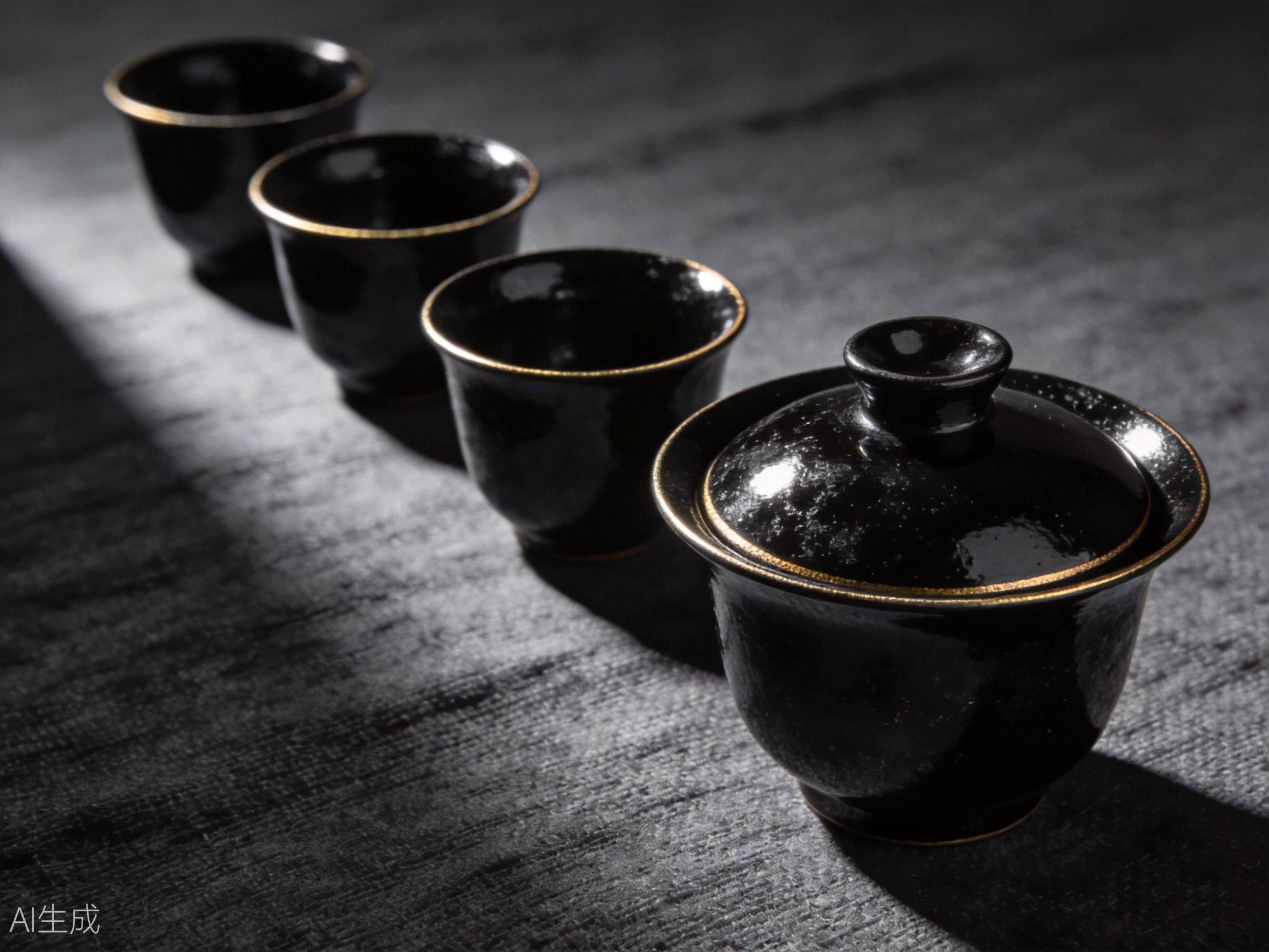 Lacquer Tea Set